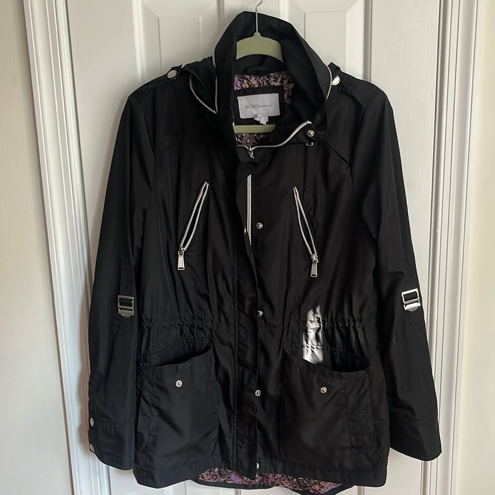 BCBGeneration black rain coat
